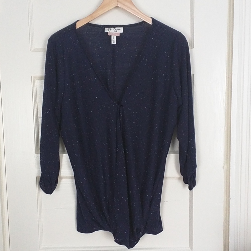 ⬇️$20 Jessica Simpson faux wrap nursing top XL